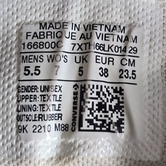 Converse Run Star Hike Platform Sneakers – Canvas, Size 7 women - Picture 6 of 6